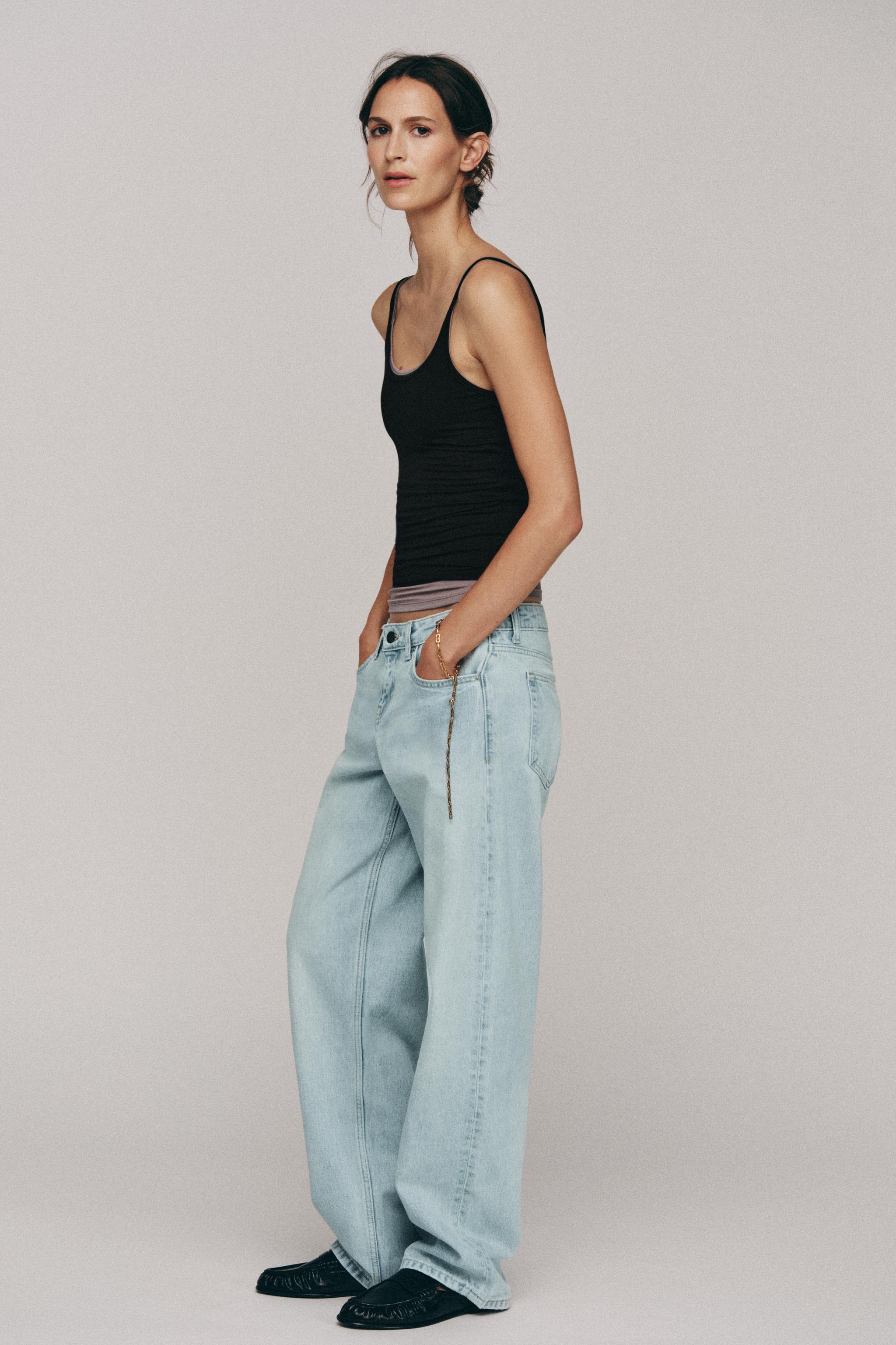 THIN STRAP POLYAMIDE TANK TOP